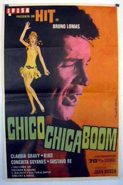 Chico, chica, ¡boom! 1969 official movie poster