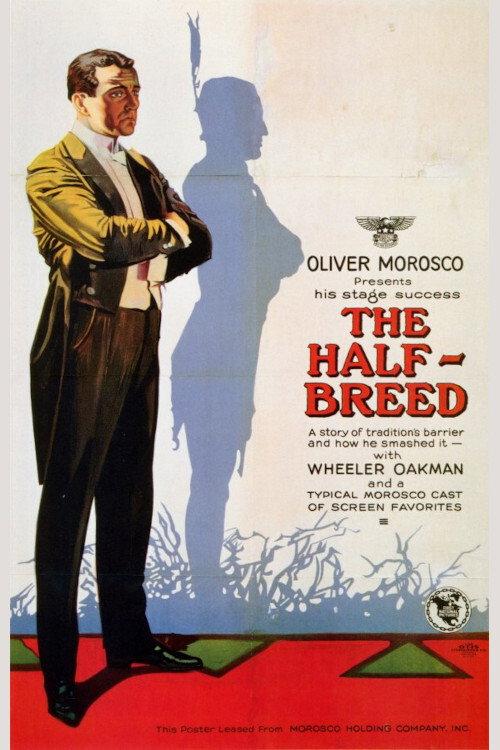 The Half Breed 1922 official movie poster