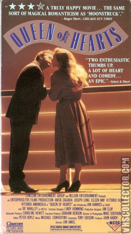 Queen of Hearts 1989 official movie poster