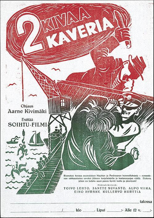 Kaksi kivaa kaveria 1944 official movie poster