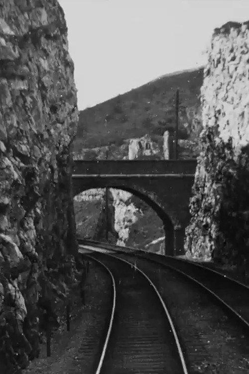Through Miller's Dale (Near Buxton, Derbyshire) Midland Railway 1898 official movie poster