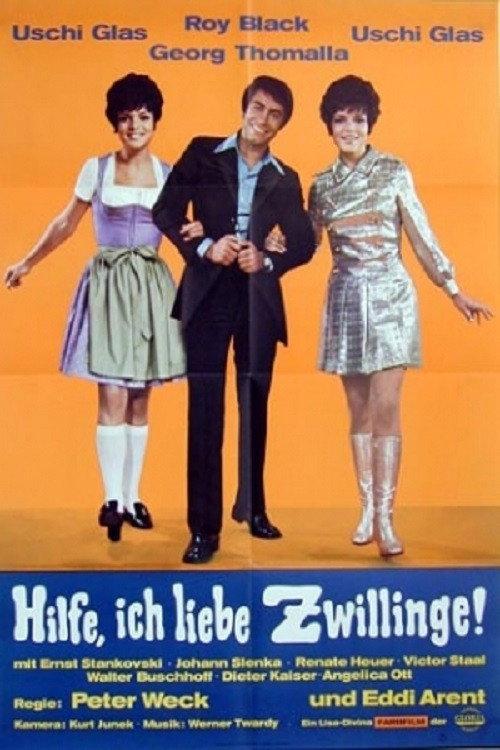 Hilfe, ich liebe Zwillinge! 1969 official movie poster