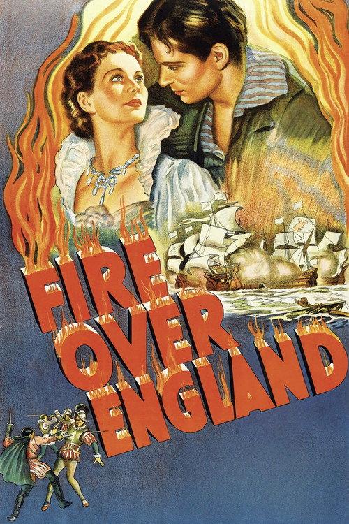 Fire Over England 1937 official movie poster