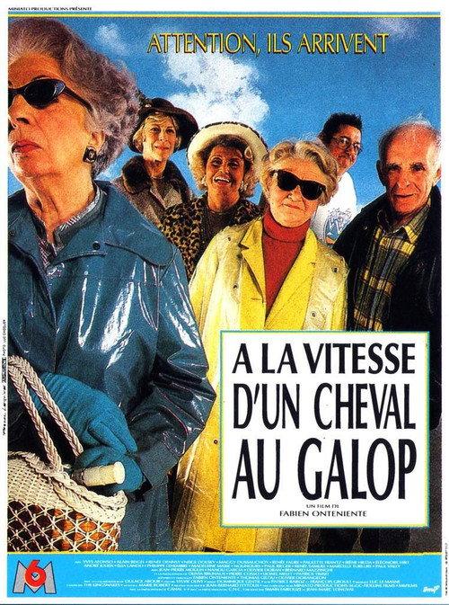 À la vitesse d'un cheval au galop 1992 official movie poster