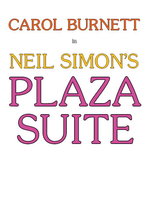 Plaza Suite 1987 official movie poster