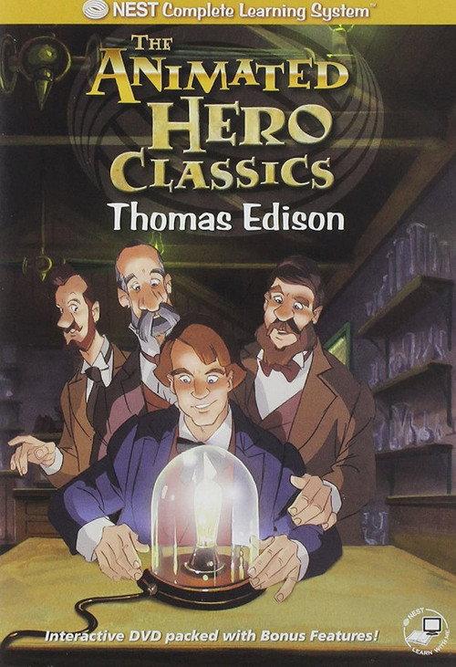 Animated Hero Classics: Thomas Edison 1993 official movie poster