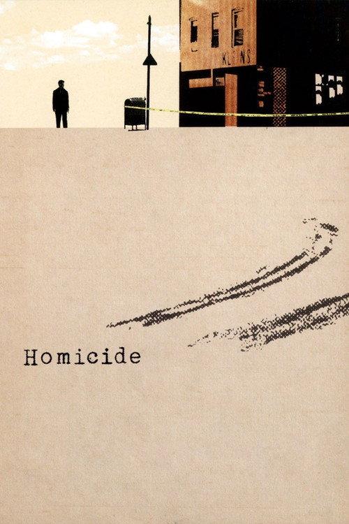 Homicide 1991 official movie poster