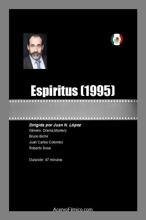 Espiritus 1995 official movie poster