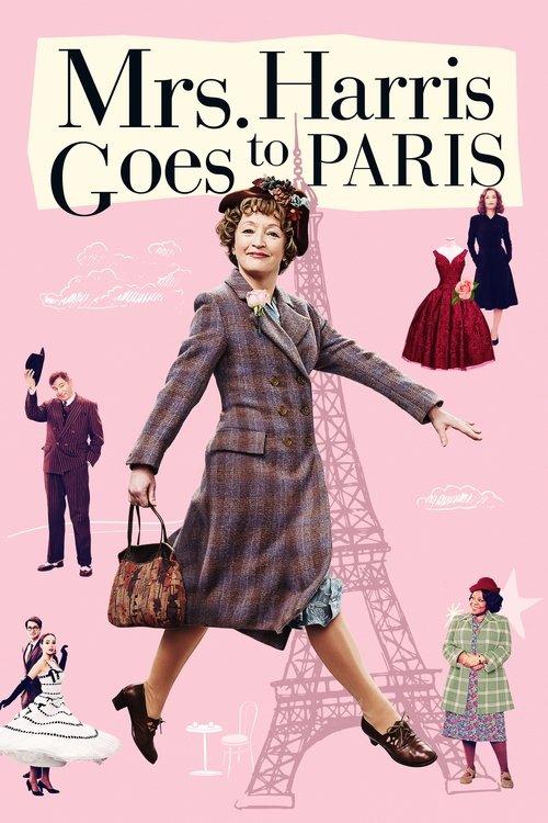 Mrs. Harris Goes to Paris 2022 official movie poster