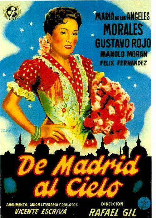 De Madrid al cielo 1952 official movie poster