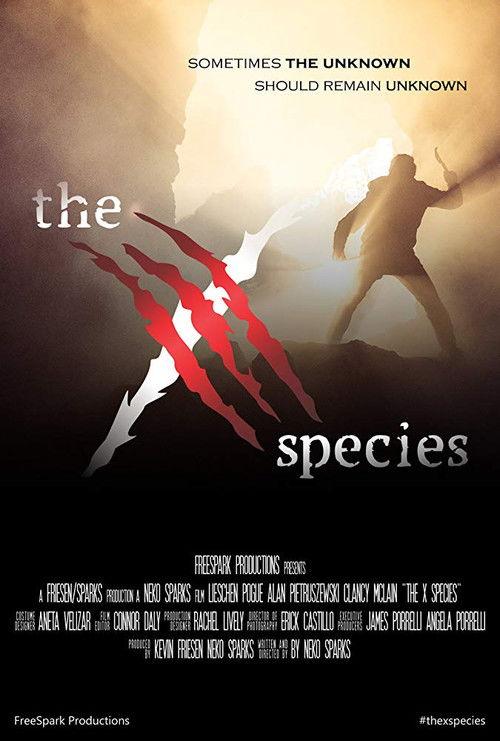 The X Species 2018 official movie poster