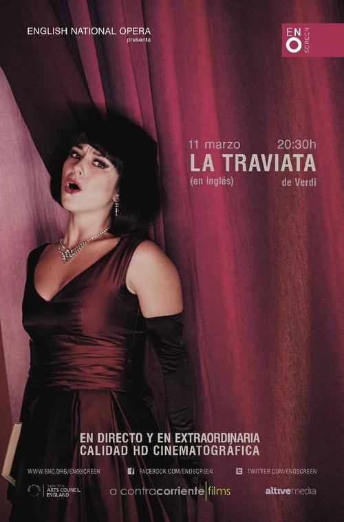 Verdi's La Traviata - English National Opera 2015 official movie poster