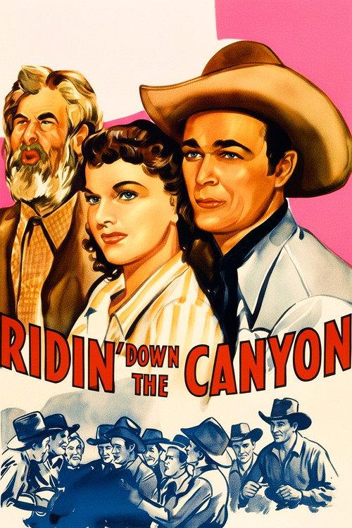 Ridin' Down the Canyon 1942 official movie poster