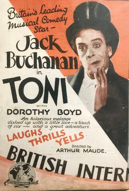 Toni 1928 official movie poster