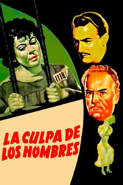 La culpa de los hombres 1955 official movie poster