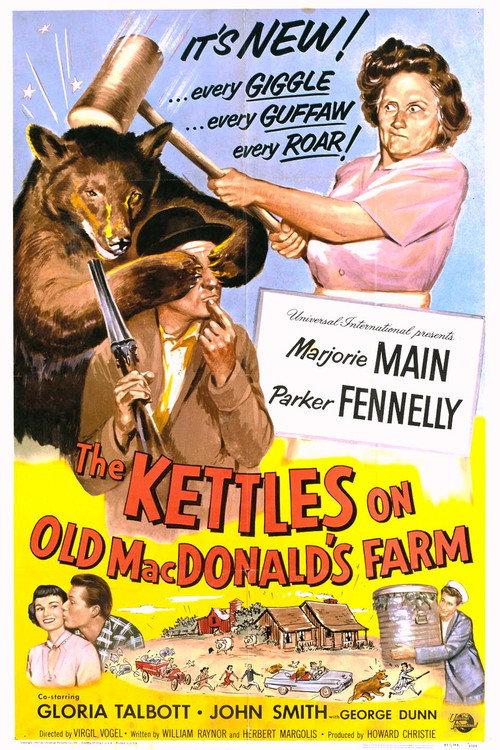The Kettles on Old MacDonald's Farm 1957 official movie poster