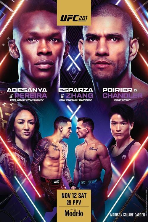 UFC 281: Adesanya vs. Pereira 2022 official movie poster