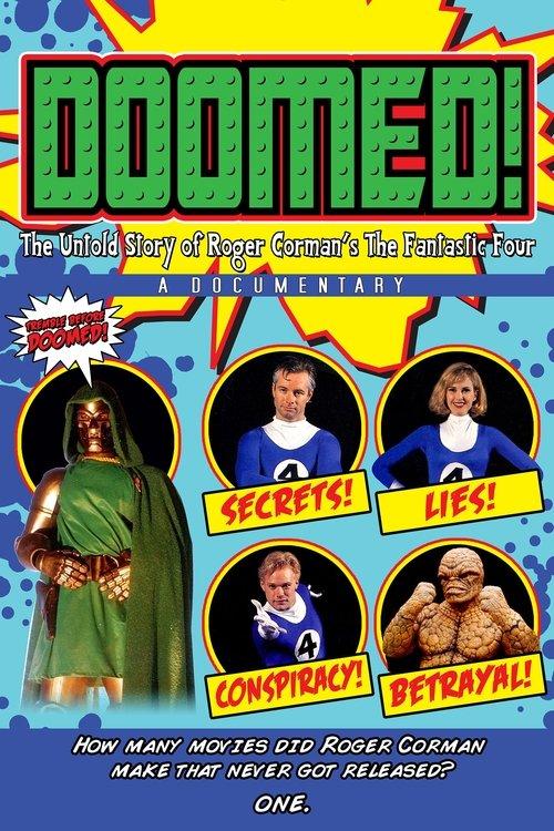 Doomed! The Untold Story of Roger Corman's The Fantastic Four 2015 official movie poster