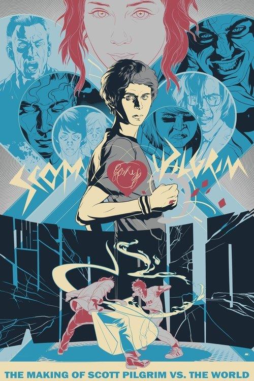 The Making of 'Scott Pilgrim vs. the World' 2010 official movie poster
