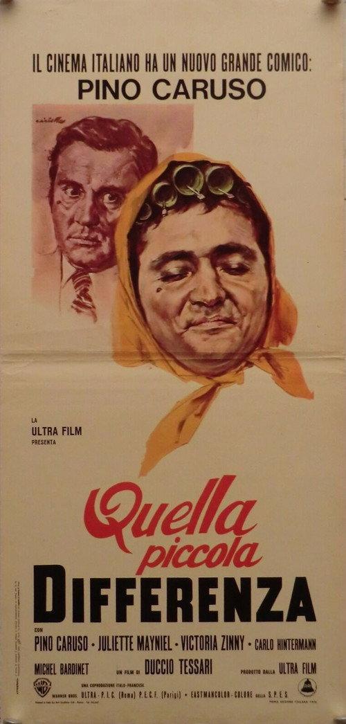 Quella piccola differenza 1969 official movie poster
