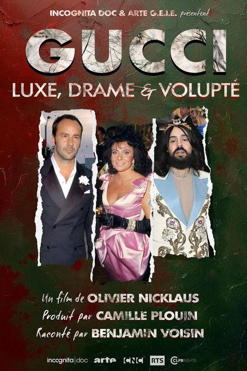 Gucci : luxe, drame et volupté 2025 official movie poster