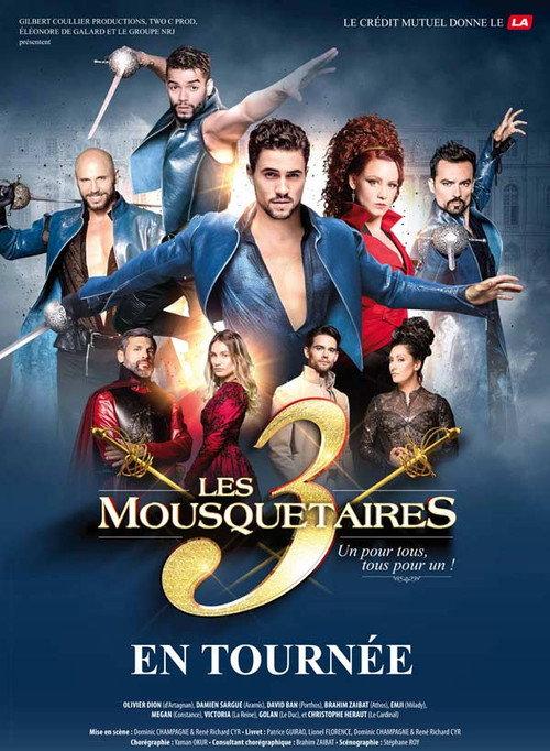 Les 3 Mousquetaires 2016 official movie poster