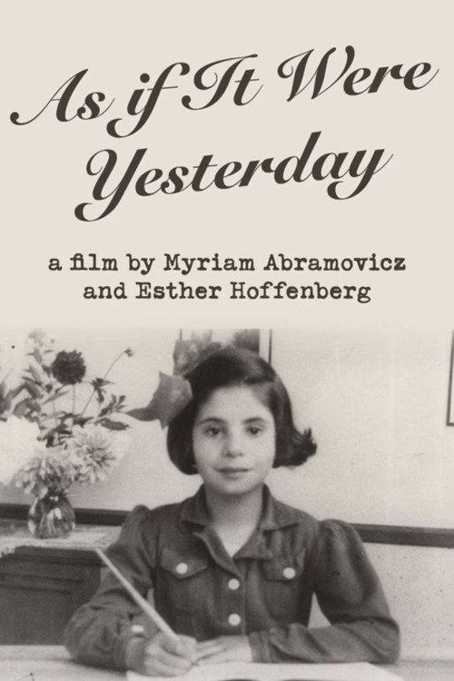 As If It Were Yesterday 1980 official movie poster