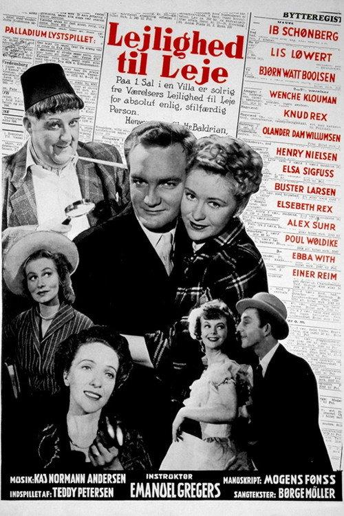 Lejlighed til leje 1949 official movie poster