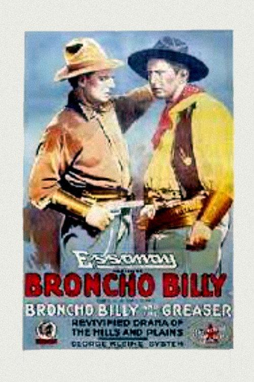 Broncho Billy and the Greaser 1914 official movie poster