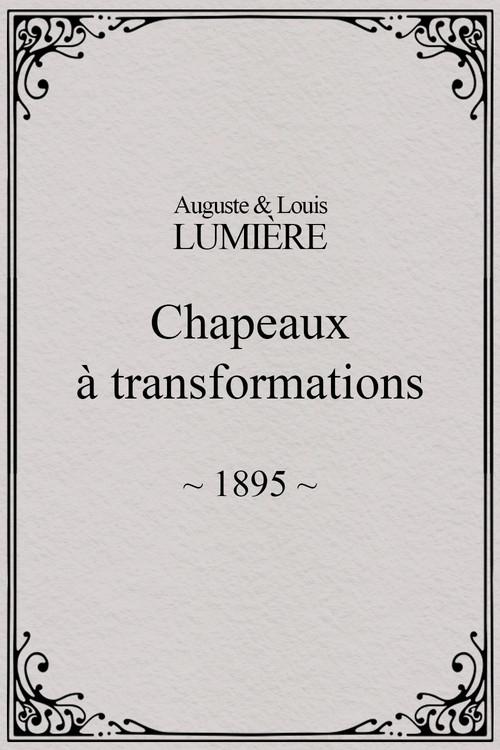 Transformation by Hats 1895 official movie poster