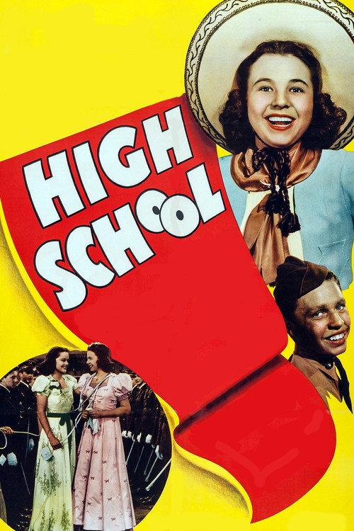High School 1940 official movie poster
