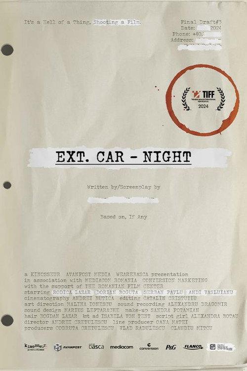 Ext. Car. Night 2024 official movie poster