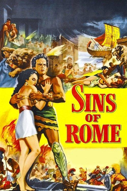 Sins of Rome 1953 official movie poster