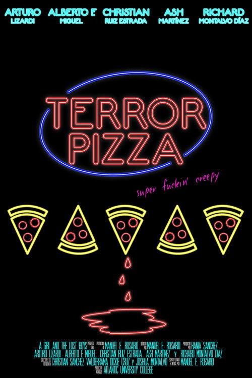 Terror Pizza 2015 official movie poster
