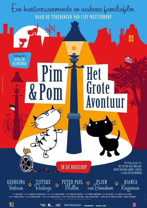 Pim & Pom: The Big Adventure 2014 official movie poster
