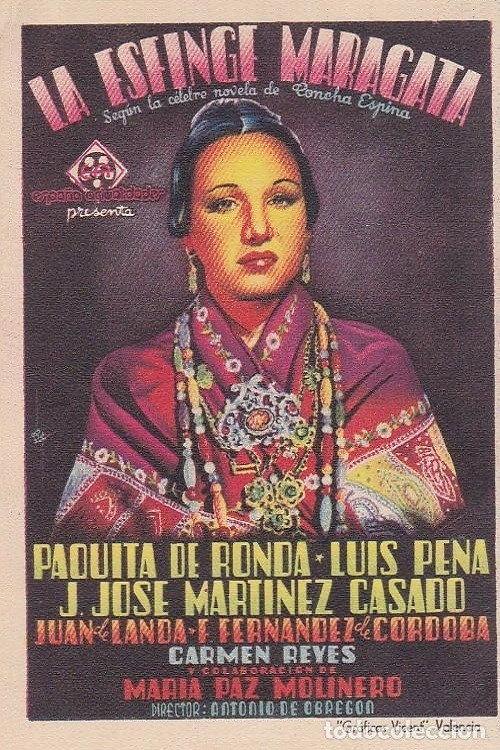 La esfinge maragata 1950 official movie poster