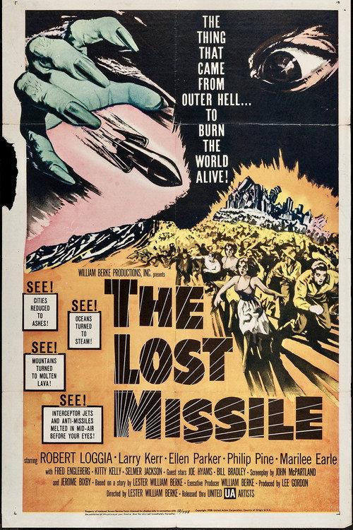 The Lost Missile 1958 official movie poster