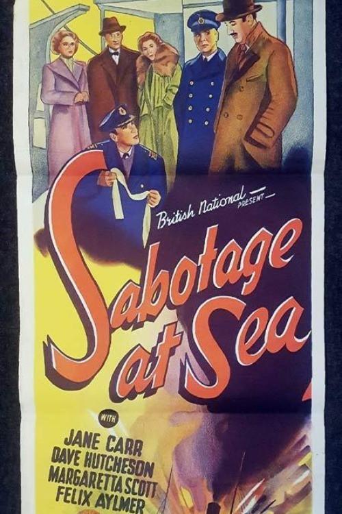 Sabotage at Sea 1942 official movie poster