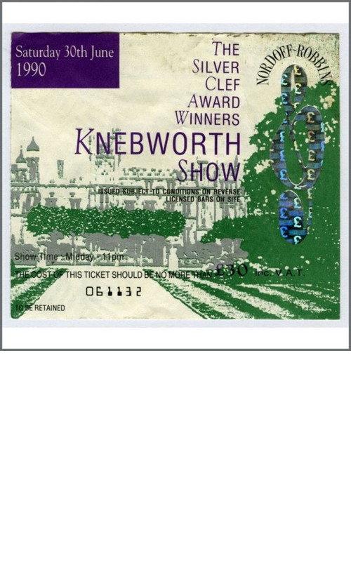 Silver Clef Award Winners Show, Knebworth Park 1990 official movie poster