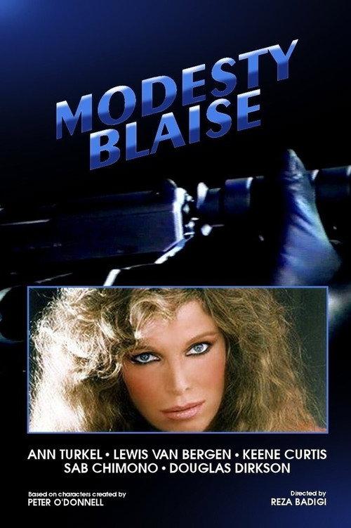 Modesty Blaise 1982 official movie poster