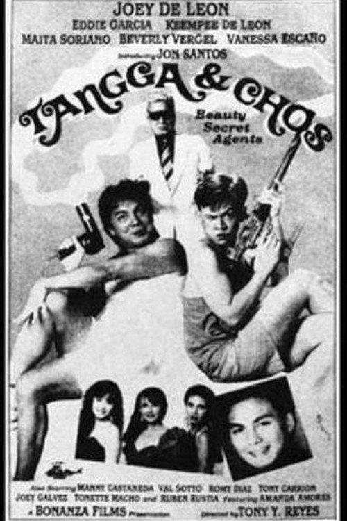 Tangga and Chos: Beauty Secret Agents 1990 official movie poster