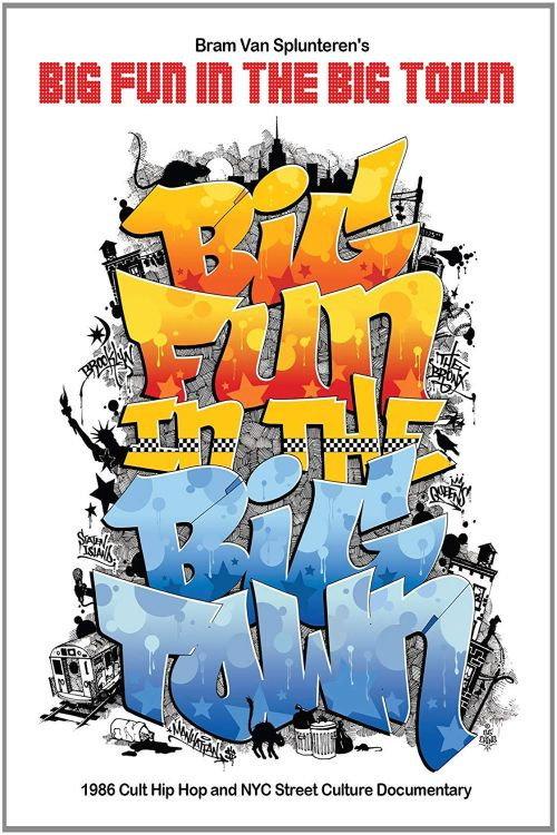 Big Fun in the Big Town 1986 official movie poster
