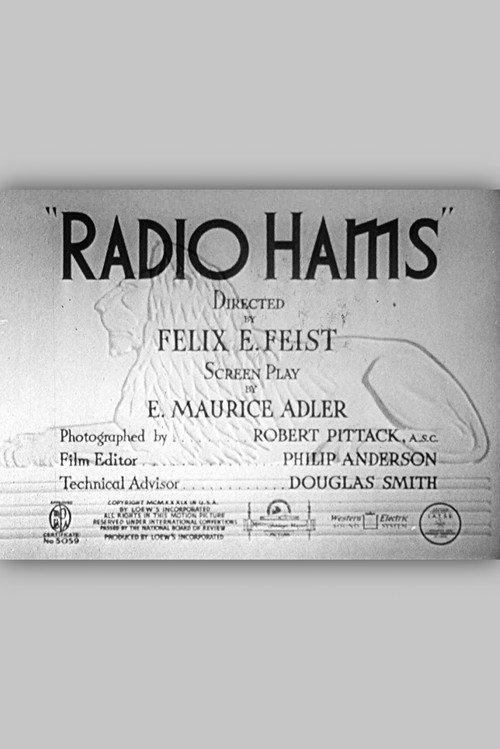 Radio Hams 1939 official movie poster