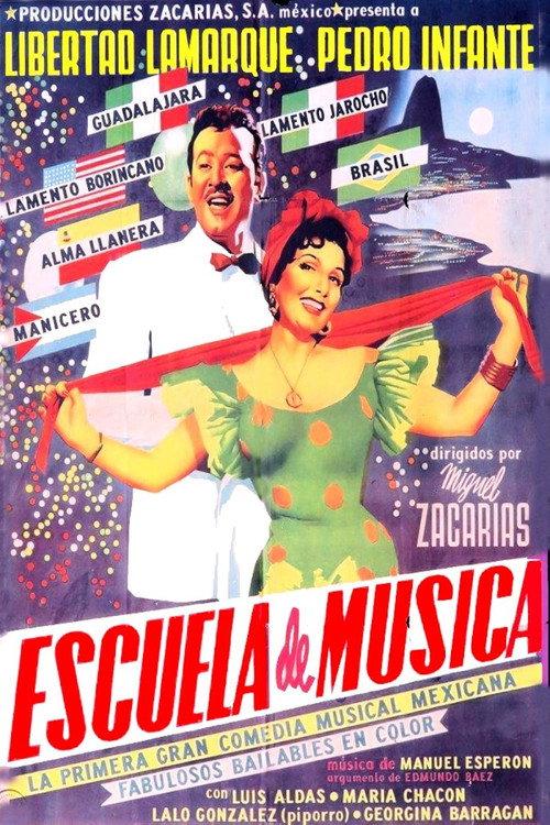 Music School 1955 official movie poster