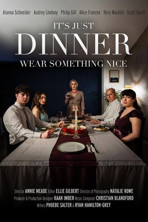 It's Just Dinner, Wear Something Nice 2024 official movie poster