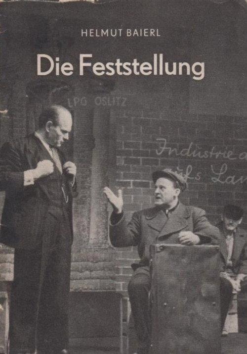 Die Feststellung 1958 official movie poster
