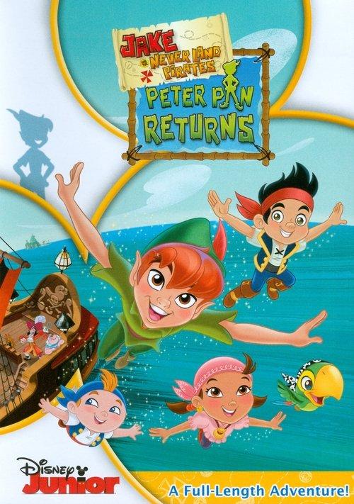 Jake and the Never Land Pirates: Peter Pan Returns 2012 official movie poster