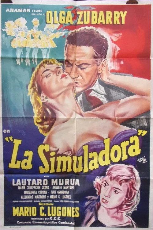 La simuladora 1955 official movie poster