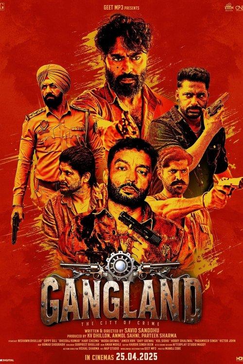 Gangland: The City of Crime 2025 official movie poster
