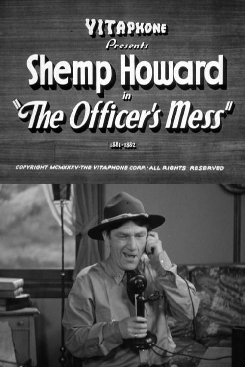 The Officer's Mess 1935 official movie poster